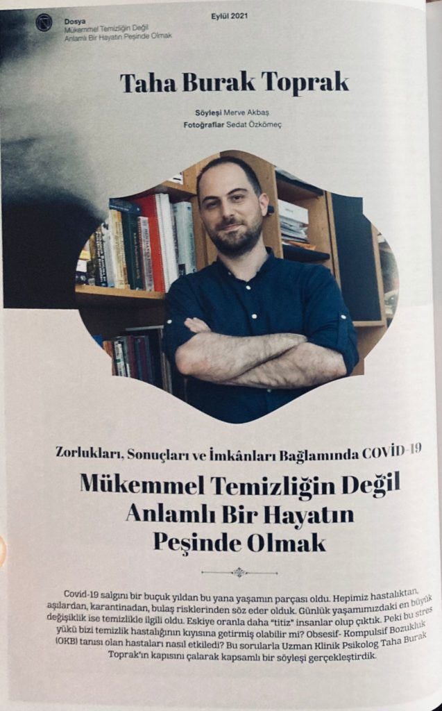 Kln. Psk. Taha Burak Toprak Nihayet Dergi’de Obsesif Kompulsif Bozukluğu Anlattı